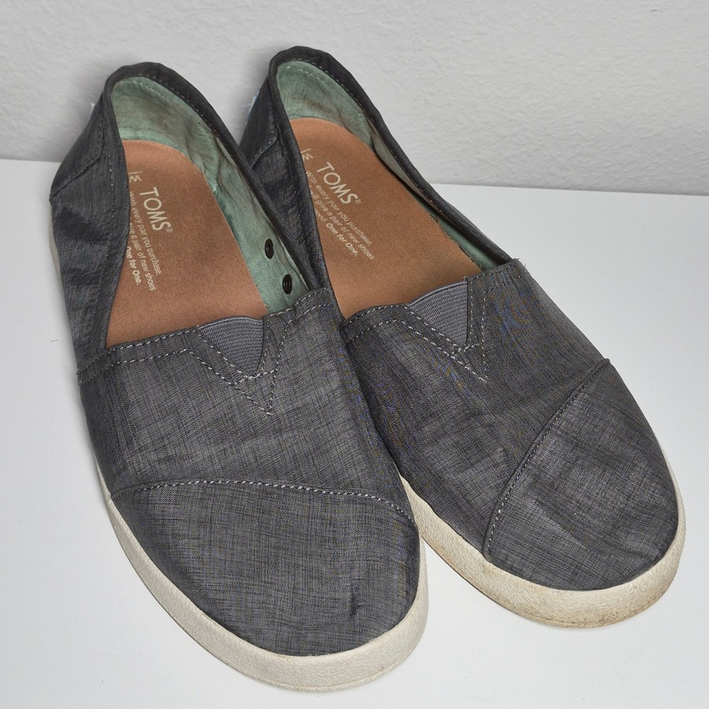 Tom's Women Avalon size 10 Minimalist Comfortable Travel Shoes Normcore Casual‎
